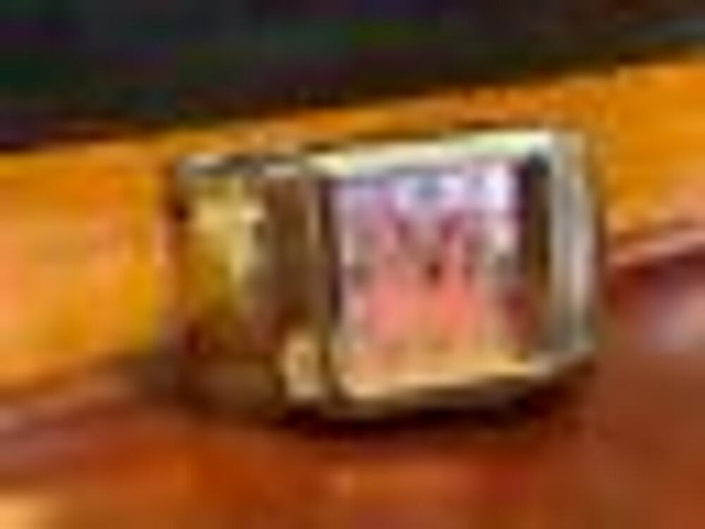 Women's Ashley Princess Bangle Bracelet Watch, Silver Tone with Pink Face